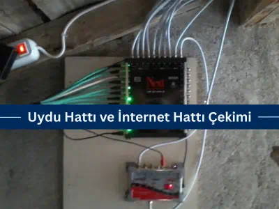 Uydu Hattı ve Internet Hattı Çekimi
